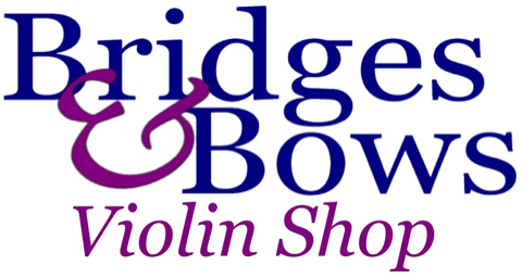 Bridges and Bows Violin Shop logo